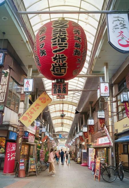天神橋筋商店街 Tenjinbashisuji shopping street