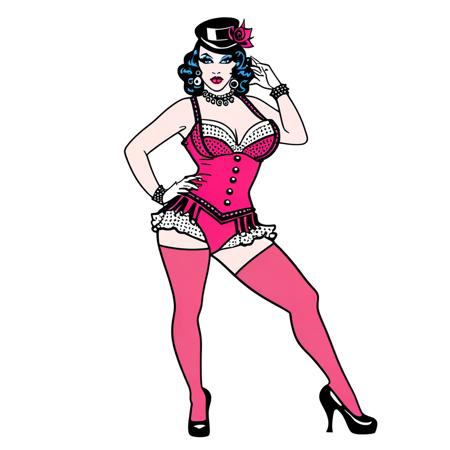 Isolated Retro Cartoon
