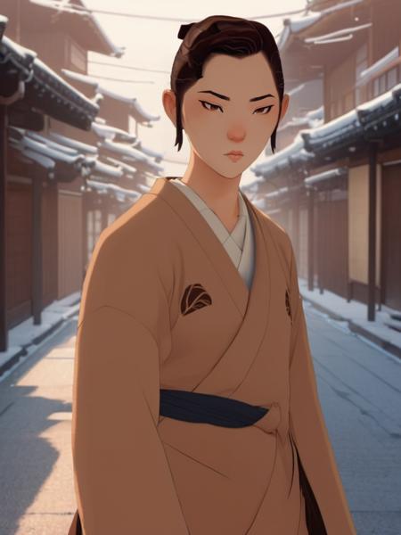 Blue Eye Samurai Style