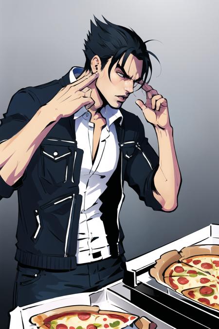 Man Levitating Pizza Meme | Concept LoRA