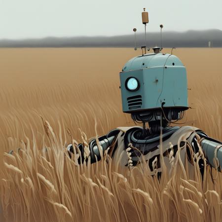 Simon Stålenhag style版本Simon Stålenhag pony-CC (ID: 680802)