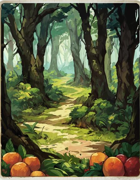 Voice of cards: the isle dragon roars, Landscape Cards