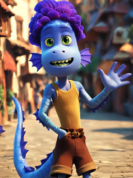 Alberto Scorfano monster form (Luca)版本v1.0 (ID: 701554)