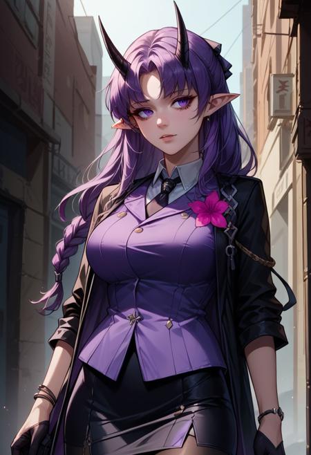 Hibiscus the Purifier (濯塵ハイビスカス) ArKnights Pony