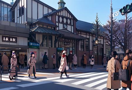 旧原宿駅 Old Harajuku Station SDXL