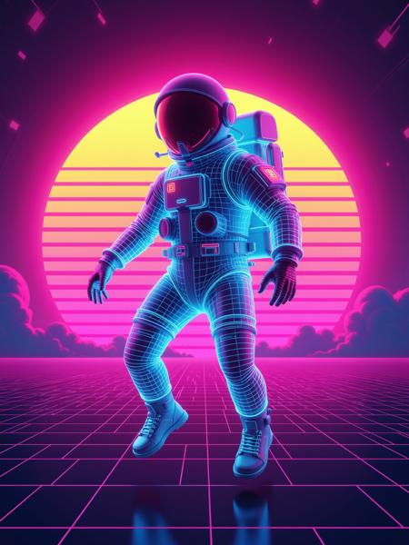 Neon Cyberpunk Vaporwave FLUX & SDXL