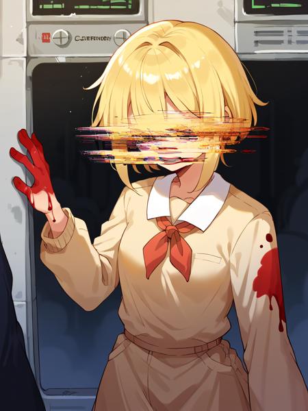 Glitch Face Censor