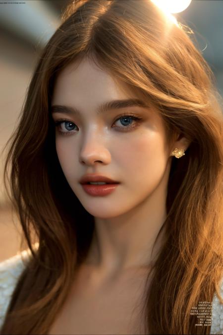 Young Natalia Vodianova: Russian model