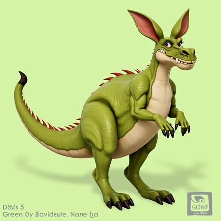 Bad Gigantosorus (Flux1.D)
