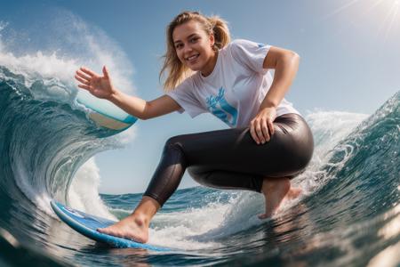 OpenPose, surfing
