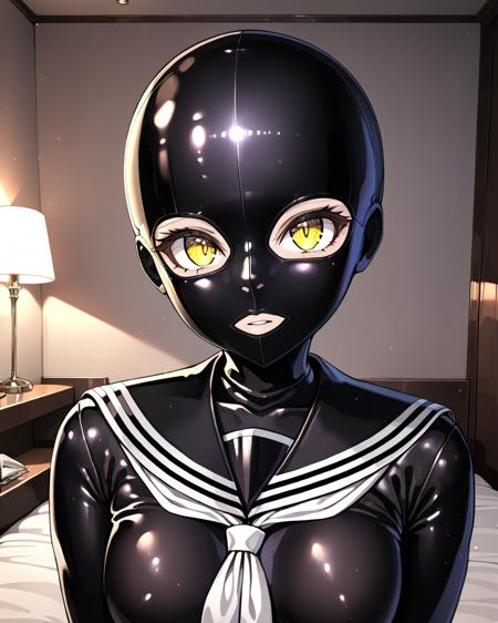 SDXL Latex balaclava hood / Full head Rubber mask / Rubber suit