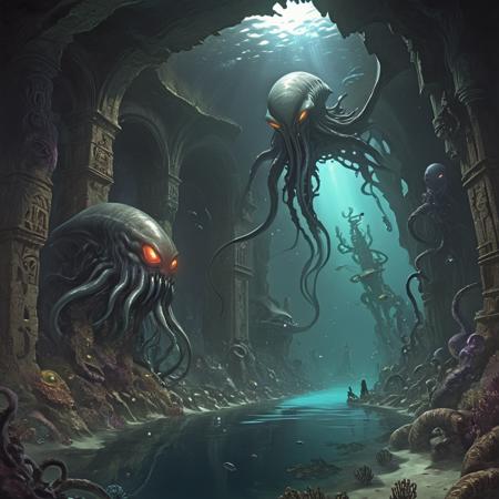 DnD Darkest Fantasy (SD1, SDXL, Pony, Flux)
