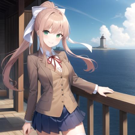 莫妮卡-心跳文学部（Monika-Doki Doki Literature Club）