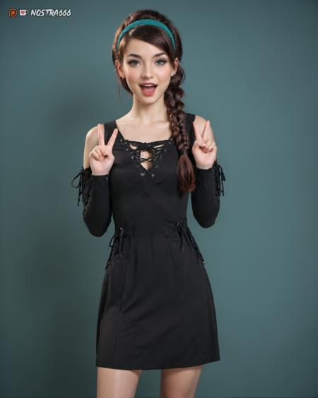 Crave Top Black Dress
