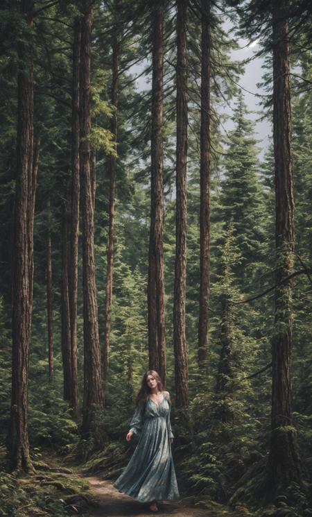 The forest light