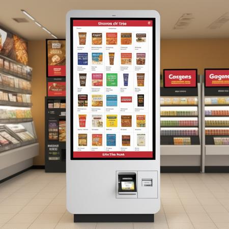 Self-service ordering machine