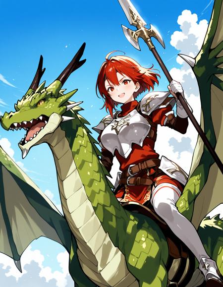 Wyvern rider / ドラゴンナイト (Fire Emblem) Pony/Flux/IL