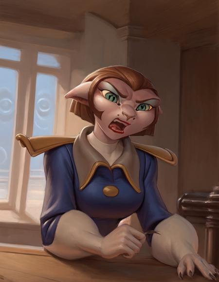 Captain Amelia - Treasure Planet