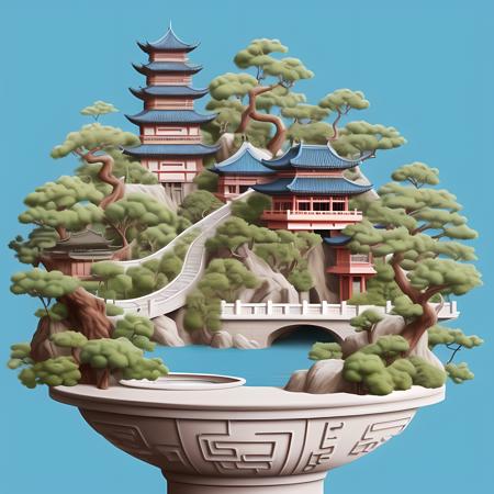 尘歌盆 Potted World