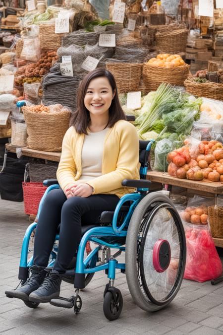 Wheelchair Users for SDXL