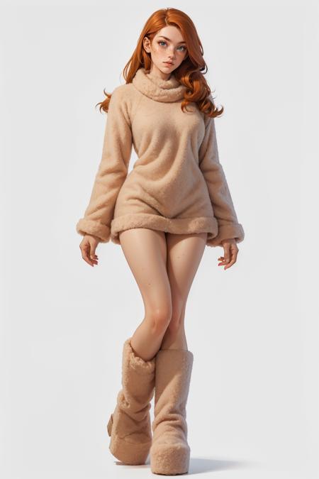Teddy Platform Boots