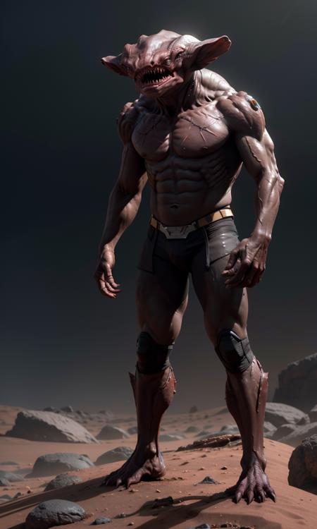 Hammerhead Alien (Concept)