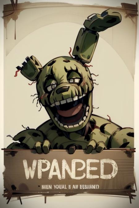 Springtrap FNAF / Five Nights at Freddy's