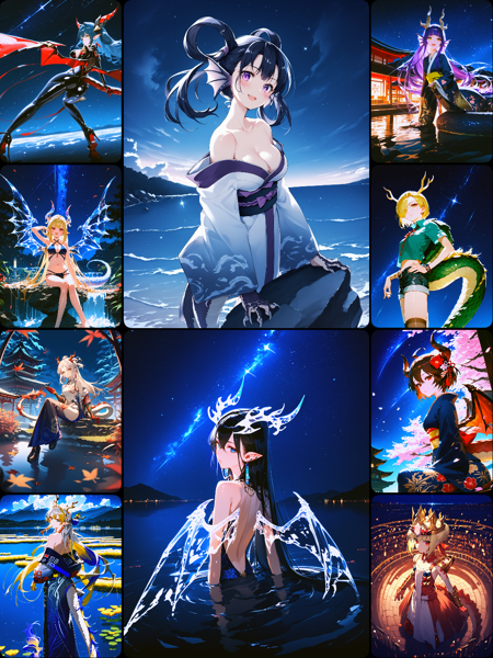 Dragon Girl Concepts [Pony]版本v2.0 [Pony] (ID: 735675)