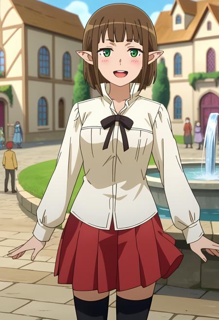 Eina Tulle [2 outfits] | PonyXL | DanMachi: Dungeon ni Deai wo Motomeru no wa Machigatteiru Darou ka
