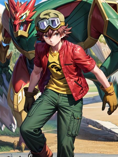 UnOfficial Kanbara Takuya (神原 拓也) - Digimon Frontiers (デジモンフロンティア)