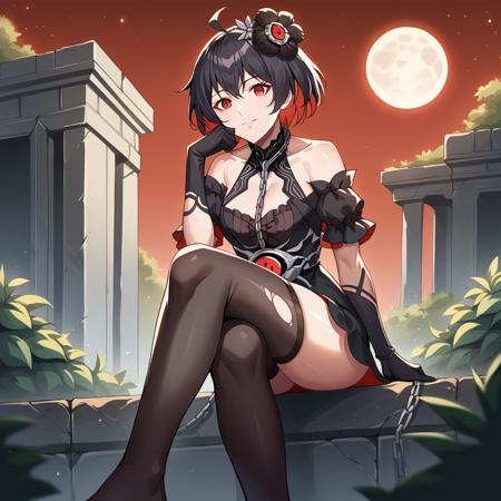 Seele/Veliona Vollerei - Honkai Impact 3rd (22 Outfits) (Pony + IL)版本Stygian Nymph (ID: 729968)