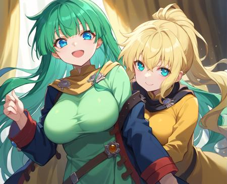 Masou shizuka & Nagi su ragarl (Rance series) | Pony XL | Chara
