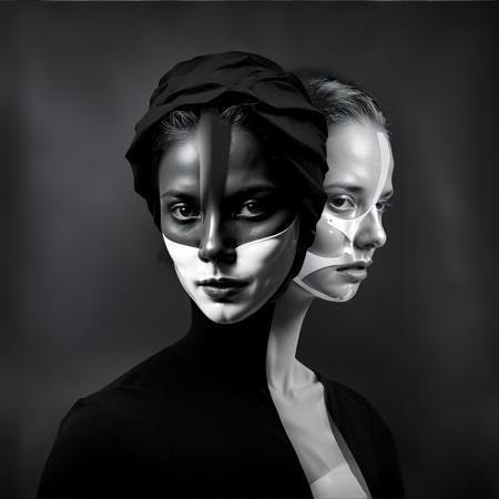 Jorg Karg (Monochrome Surrealism) [SDXL]