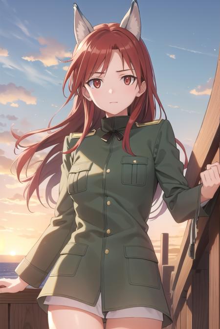 Minna-Dietlinde Wilcke (ミーナ・ディートリンデ・ヴィルケ) - Strike Witches (ストライクウィッチーズ)