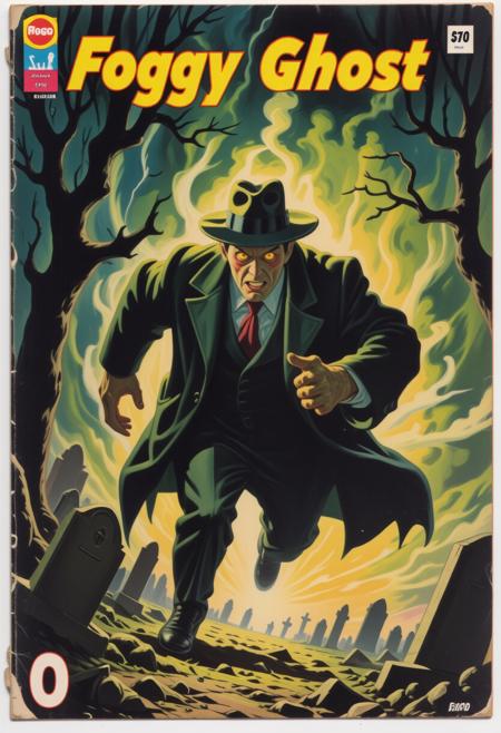 The Wizard's Vintage Comic Book Cover