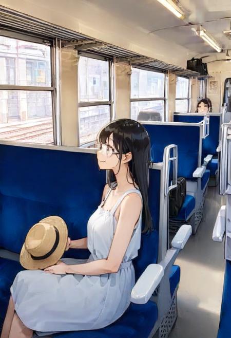 国鉄12系客車車内風景SDXL版本SDXL_V1 (ID: 621809)