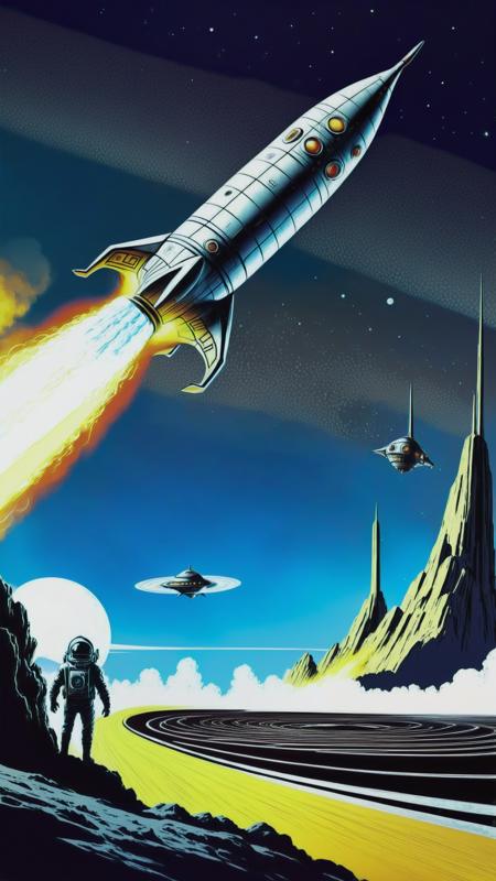 Old Sci-fi Illustration