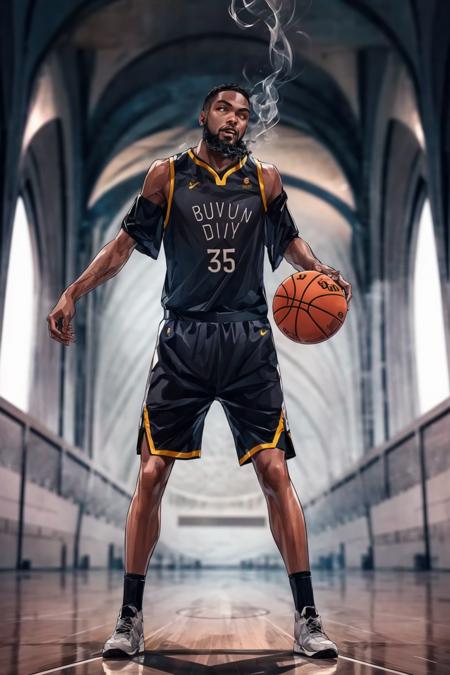 杜兰特死神皮肤（万圣节限定套装）/Death Durant/Kevin Durant Lora