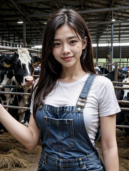 Farm shed / 牧場の畜舎