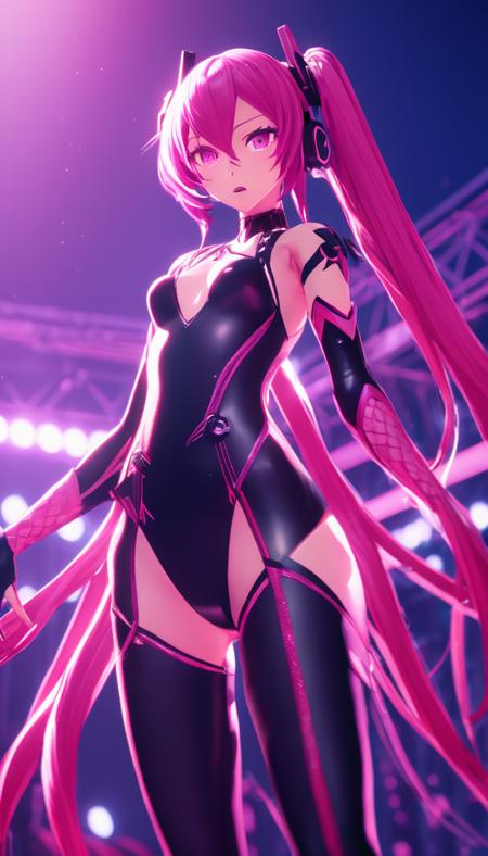 MikiMikuDance (MMD) 3D Hevok [Art Style Capture] LoRA XL