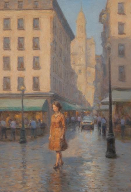 Eldritch Impressionism oil painting