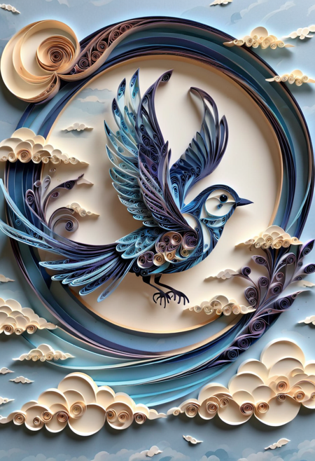 Paper Quilling And Layering Style - [Flux/SDXL/SD1.5]