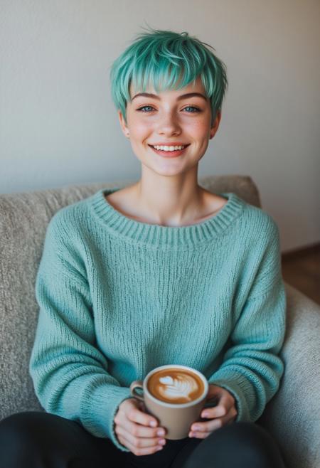Fictional Model Vicky - FLUX