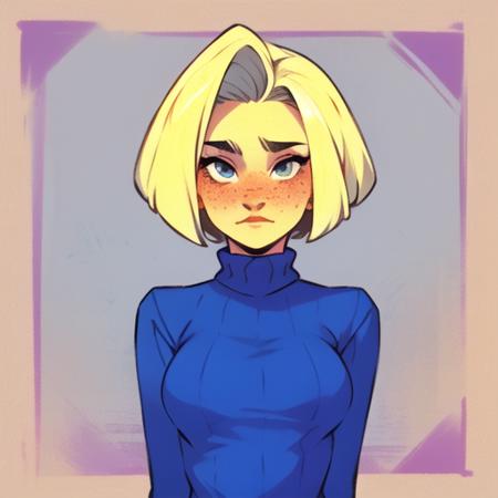 Vibrant Webcomic Art Style