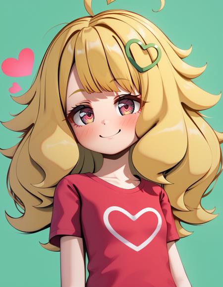 heart ring hair ornament：ハート型リングのヘアピンSDXL