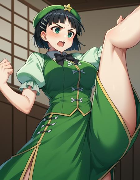 Hong Meiling (ちちゅーごく) (紅美鈴) (红美铃) (홍메이링) (메이링) (ゆっくりめーりん) (めーりん) (美鈴) Cosplay - Clothing版本booru (ID: 623191)