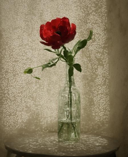 Flowers and shadow. SDXL