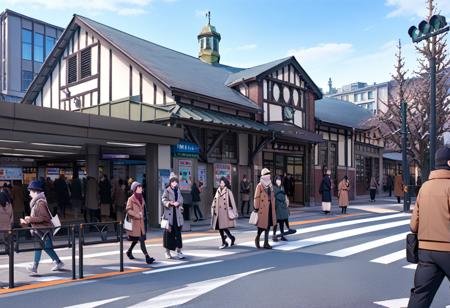 旧原宿駅 Old Harajuku Station SDXL