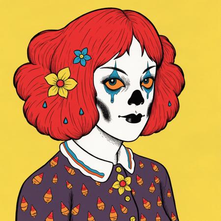 Vintage halloween style