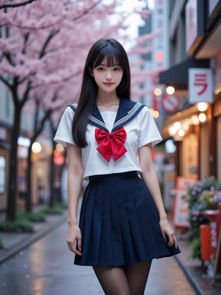 [Flux.1 D][Realistic]  Japanese JK School Uniform | JK制服